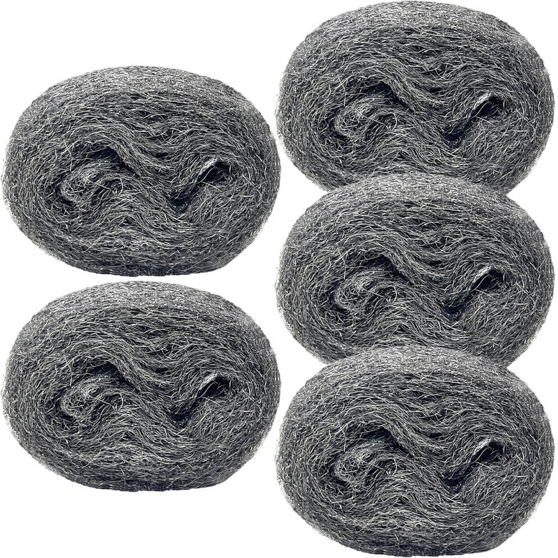 SmaringWing 5PACK Steel Wool Fill Fabric DIY Kit for Mice Control, 13 Feet Coarse Wire Hardware Cloth, Mouse Gap Blocker Hole Filler for Block Holes, Wall Cracks, Pipeline, Siding, Vents in Garden House Garage - Image 1